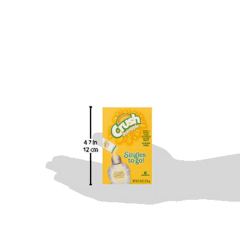 Pineapple Drink Mix, 0.45 Oz., 6 Packets X530