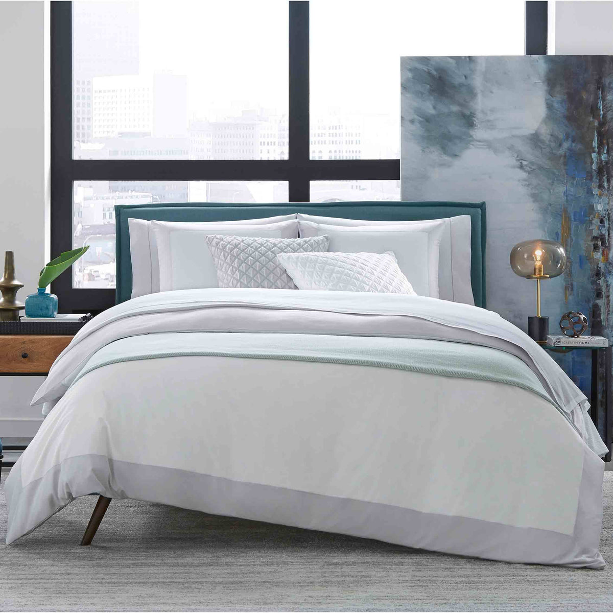 White Boudoir Sham H48638