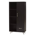 Dark Brown 4-Shelf Bookcase P71542