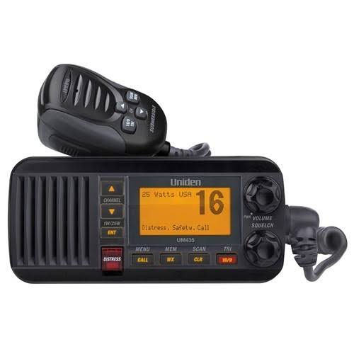 Black Fixed Mount VHF Radio D423