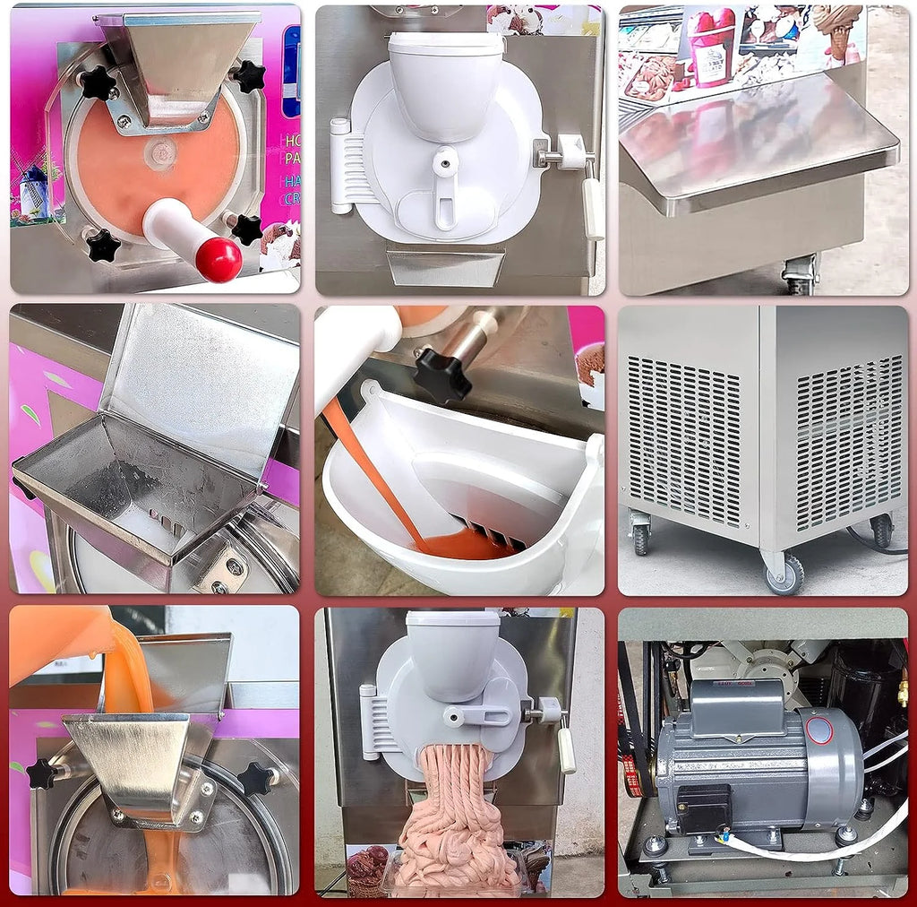 Commercial Gelato Hard Ice Cream Machine 9-11 Gal per Hour P921
