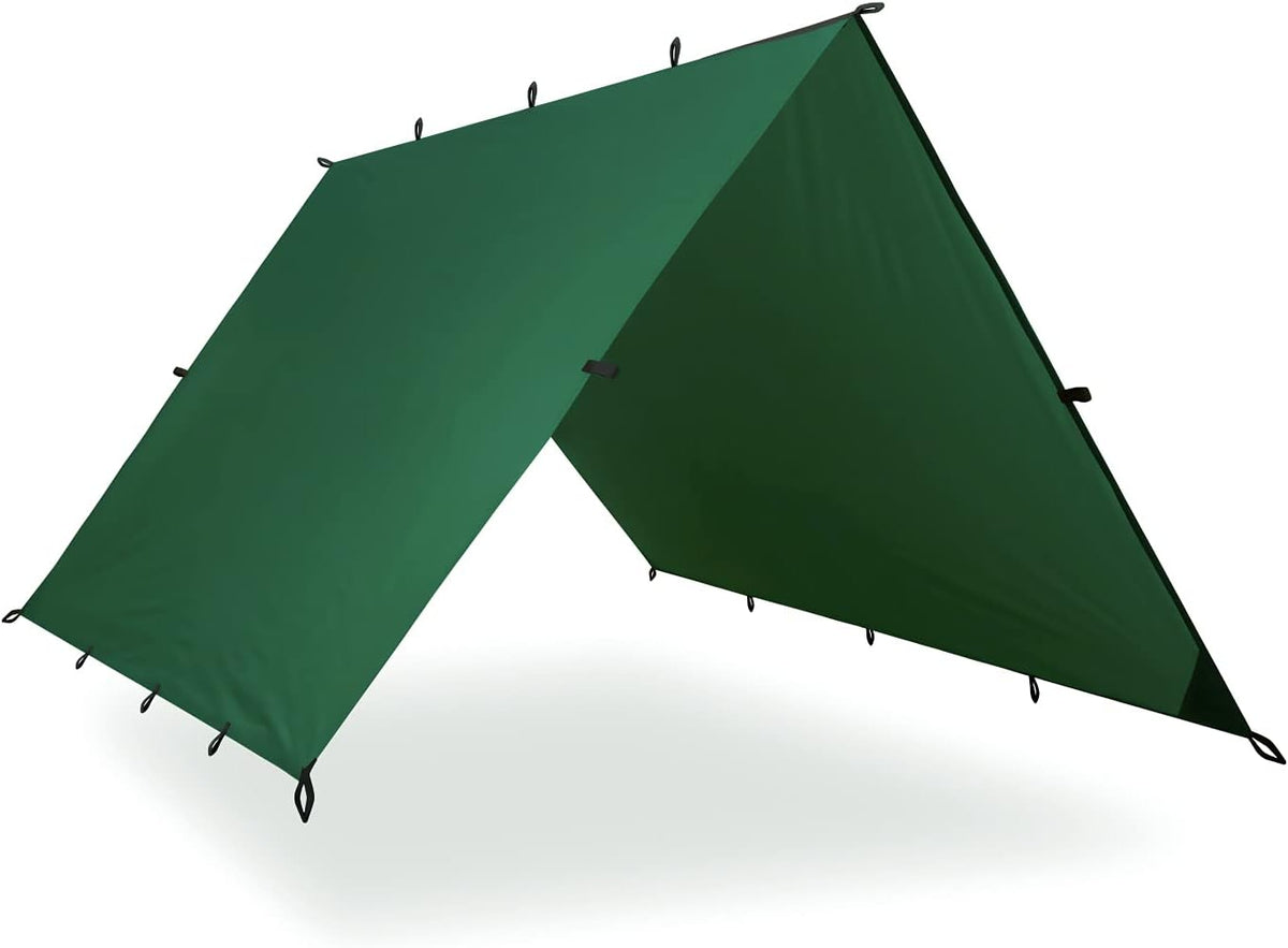 20x13 ft Olive Drab Waterproof SilNylon Camping Shelter Pack of 2 L8155