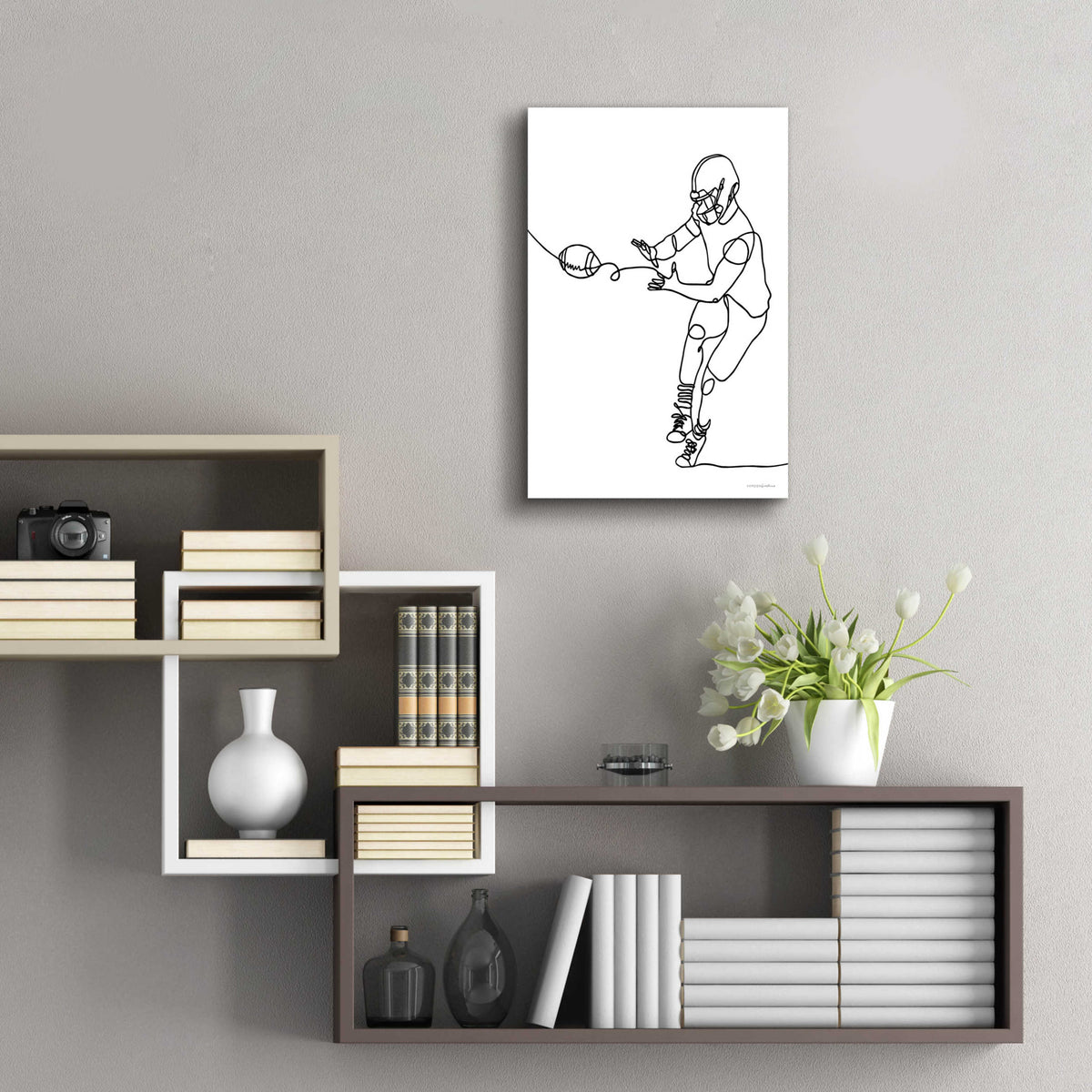 Acrylic Glass Wall Art, 16"x24" N812596