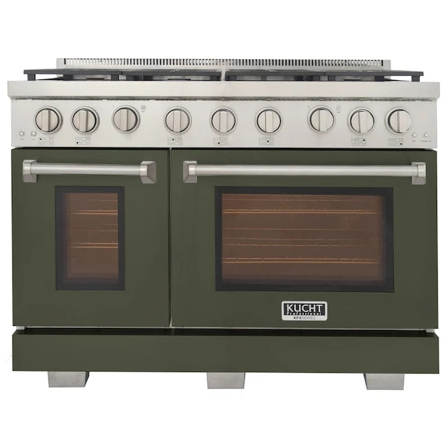 48 6.7 cu. ft. Natural Gas Range Olive Green B81167