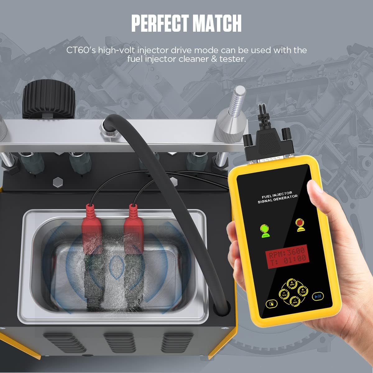 Fuel Injector Signal Generator Fuel Injector Cleaner C147