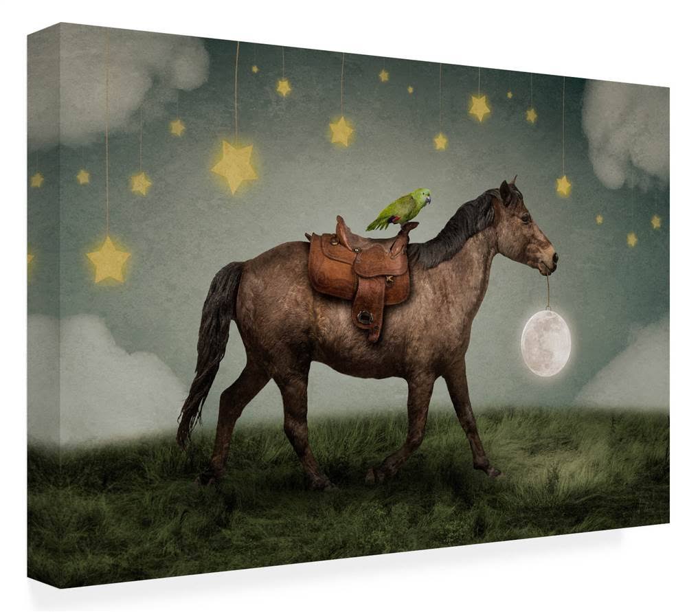 Wanderlust Horse Canvas Art Q28204