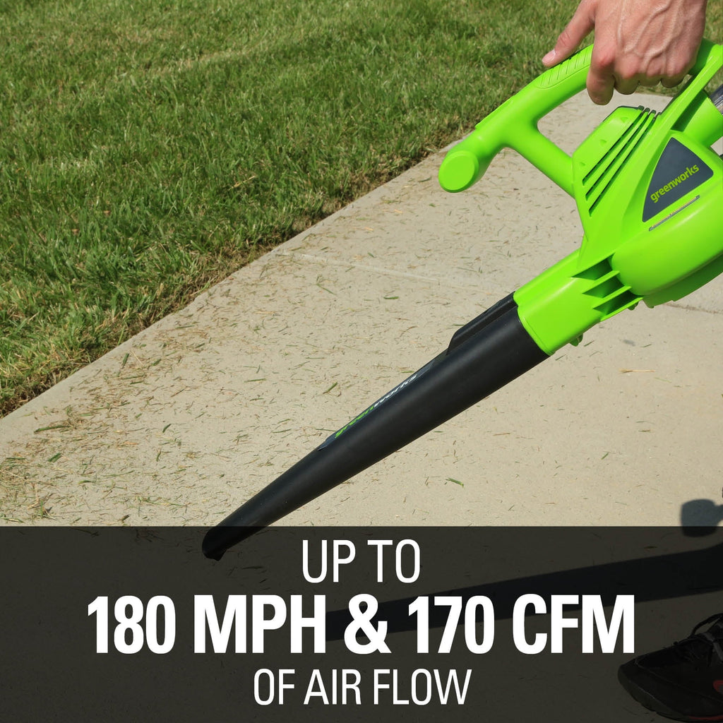9 Amp Corded Electric Leaf Blower U2135