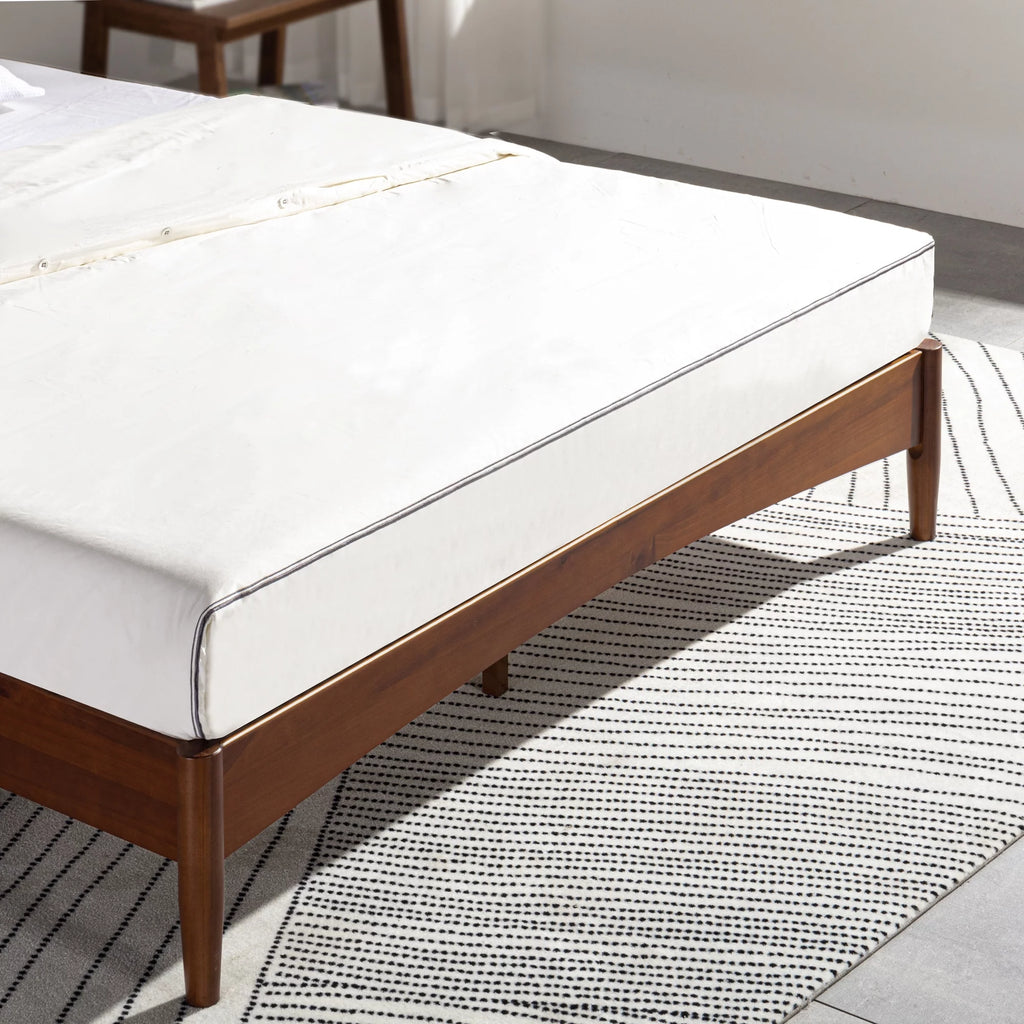 Queen Wood Platform Bed Frame I761