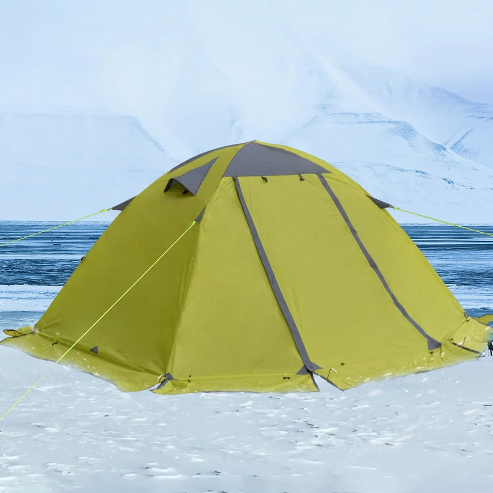 Snow Skirt Winter Tent 2 Person Aluminum Pole Tent L384