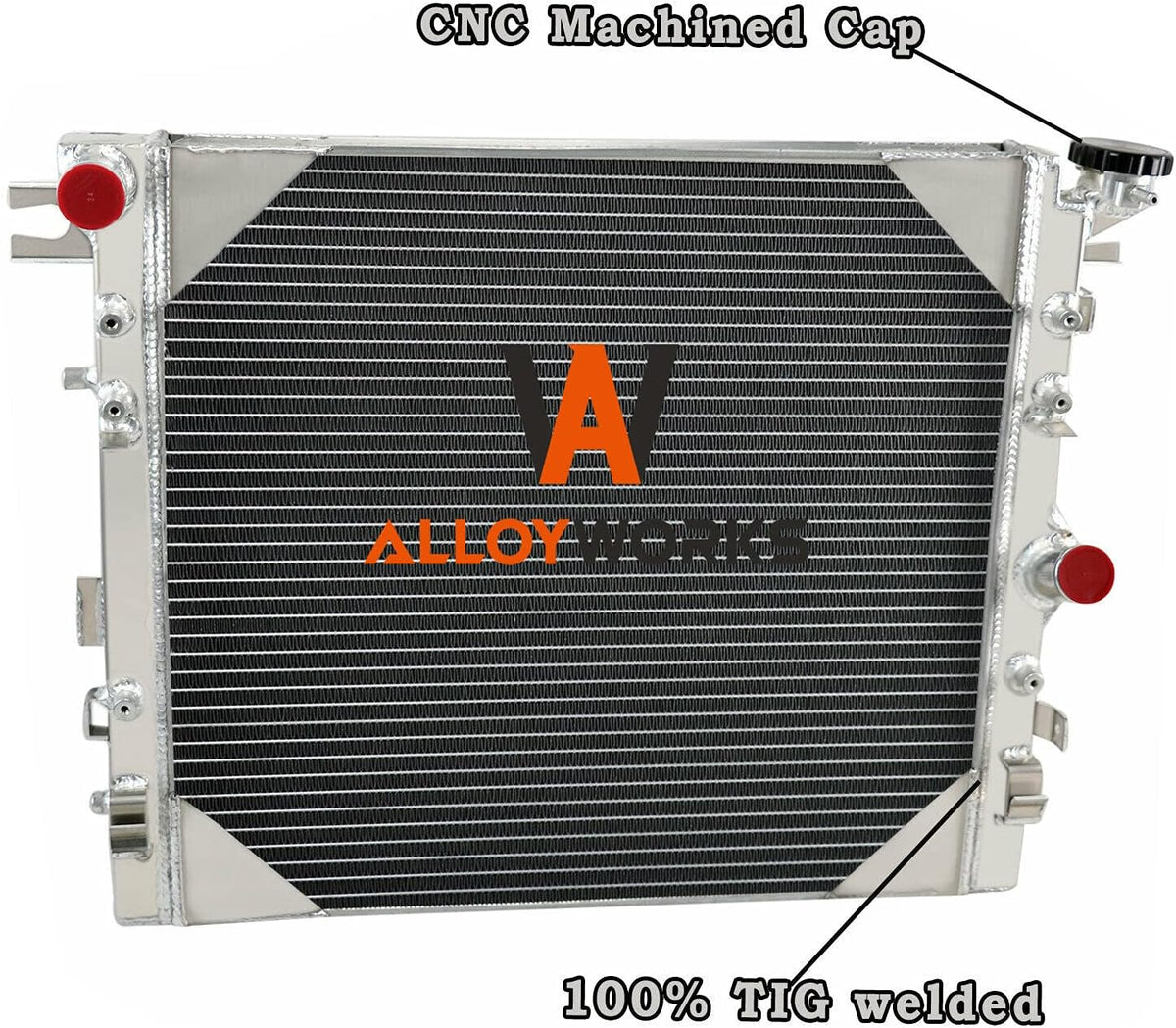 Aluminum Radiator for Jeep JK Wrangler 3.6L 3.8L V6 Manual S408