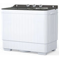 Semi-Automatic Washing Machine 18lbs Compact Laundry Machine with Spinner and Drain Pump M91219
