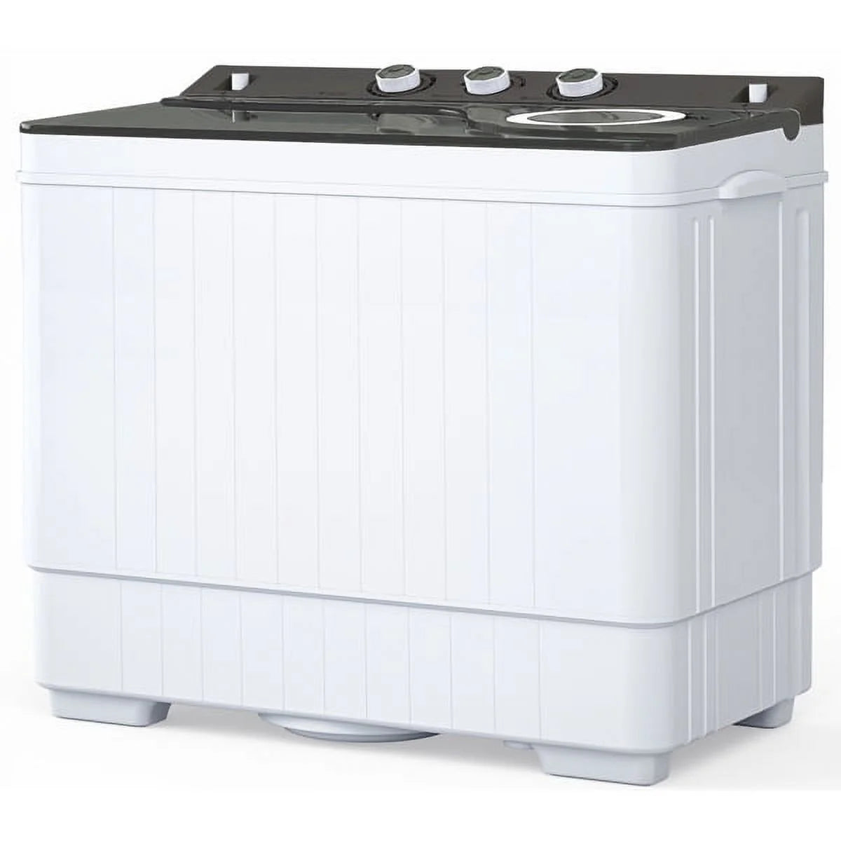 Semi-Automatic Washing Machine 18lbs Compact Laundry Machine with Spinner and Drain Pump M91219