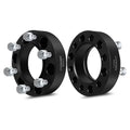 2Pcs 1.5" 6x5.5 Black Hub Wheel Spacers F9260