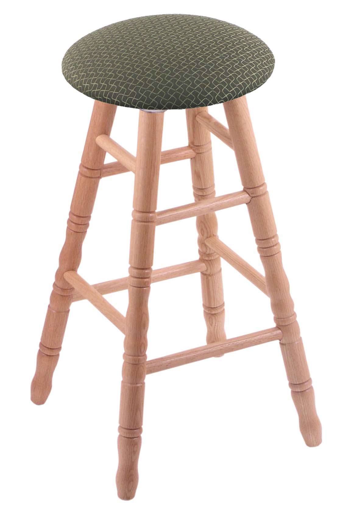 Oak Counter Stool with Axis Grove Seat Q496131