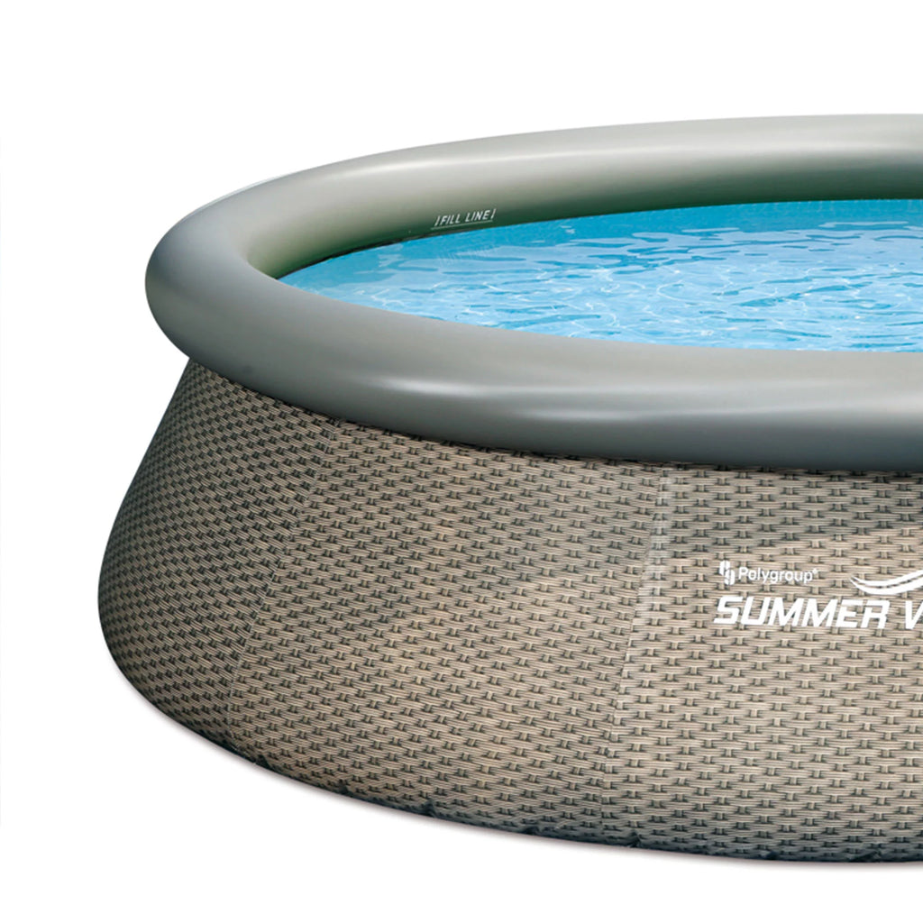 Inflatable Above Ground Swimming Pool with Pump F8755
