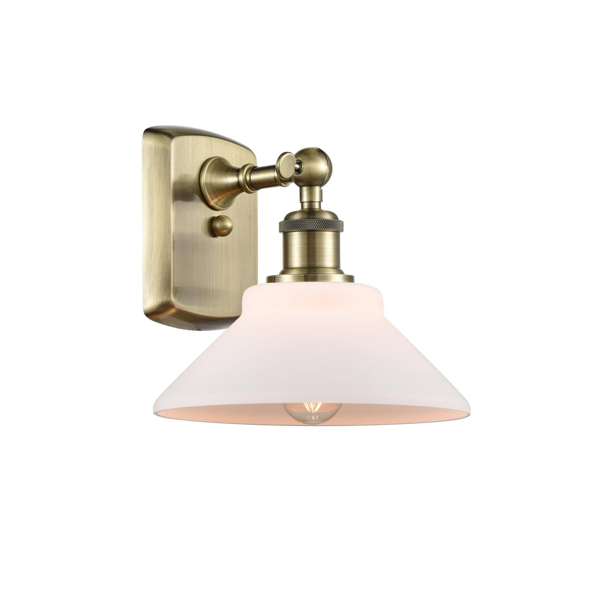 Antique Brass 1 Light Sconce Y654