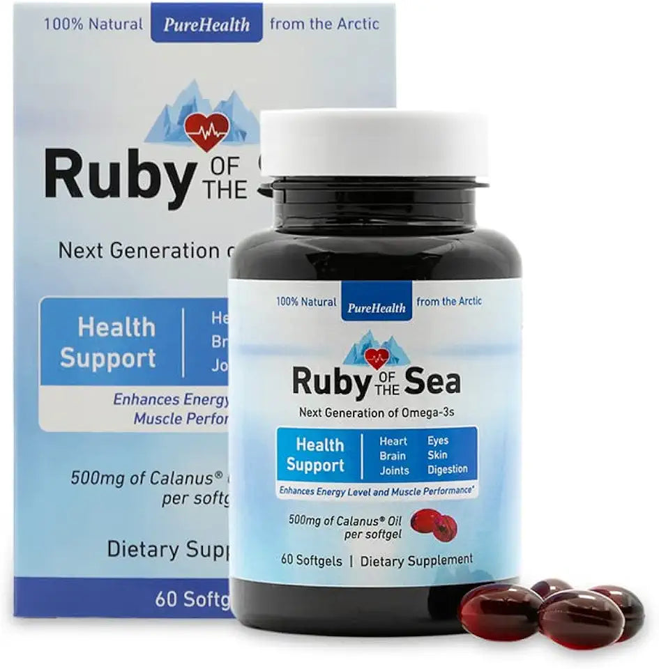 All Natural Calanus Oil Omega-3 Fatty Acids Supplement V890