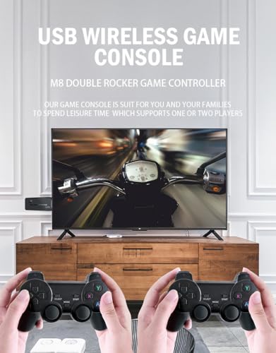 Wireless Double Handle Plug and Play Video Game Console K7852