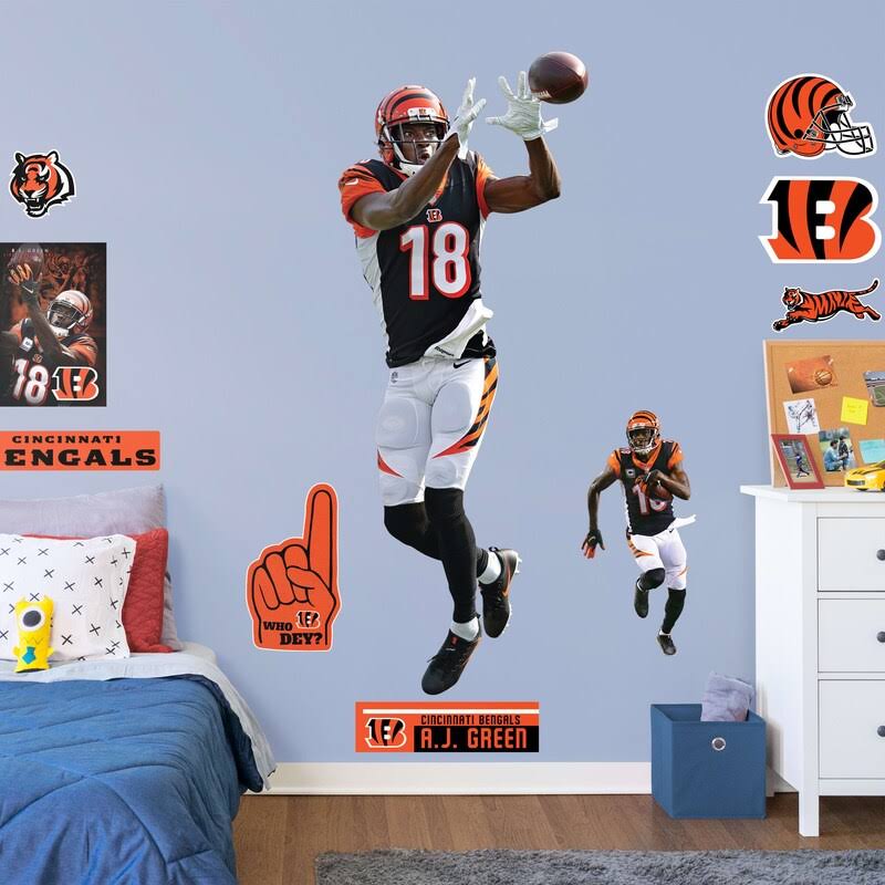 11-Pack Life-Size Removable Wall Decal G579