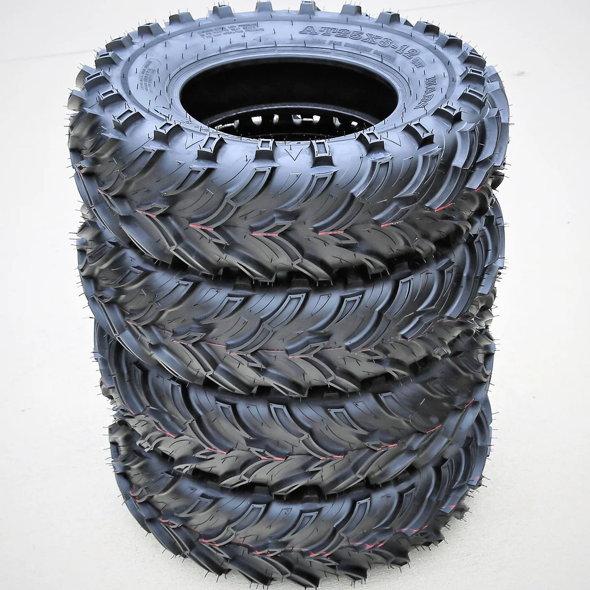 25x10-12 6 Ply Mud ATV UTV Tires R1153