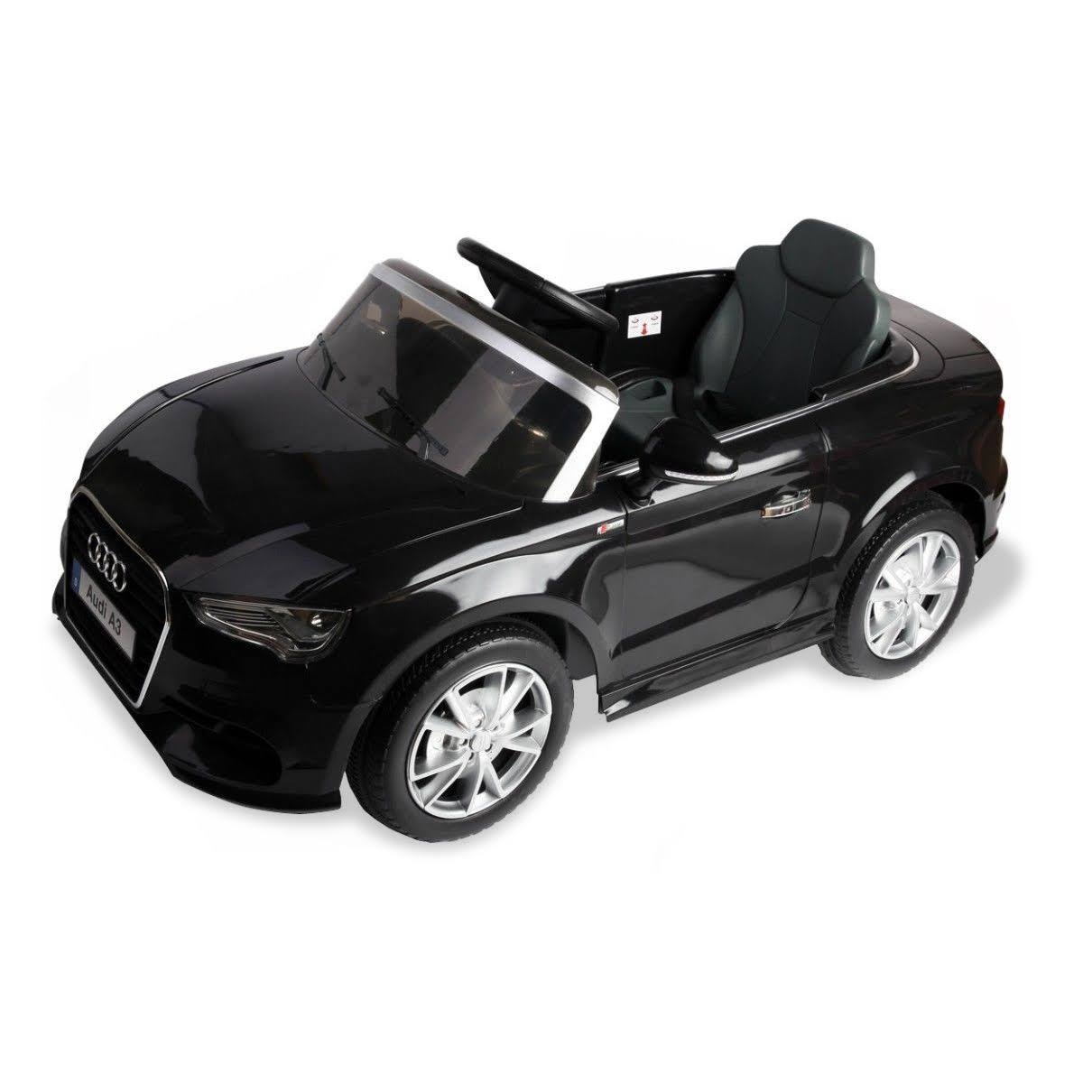 12 V Black Kids Ride on Car with RC W559885