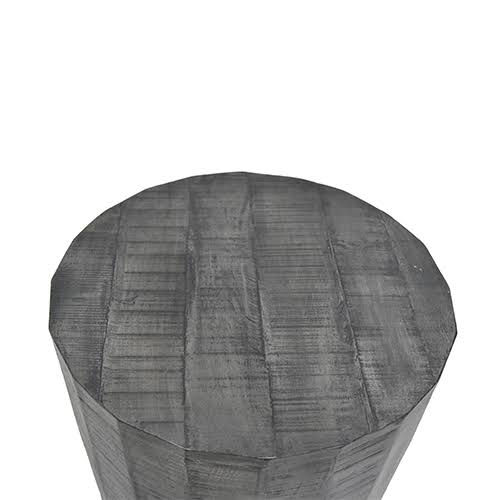 Distressed Grey Accent Table U91779