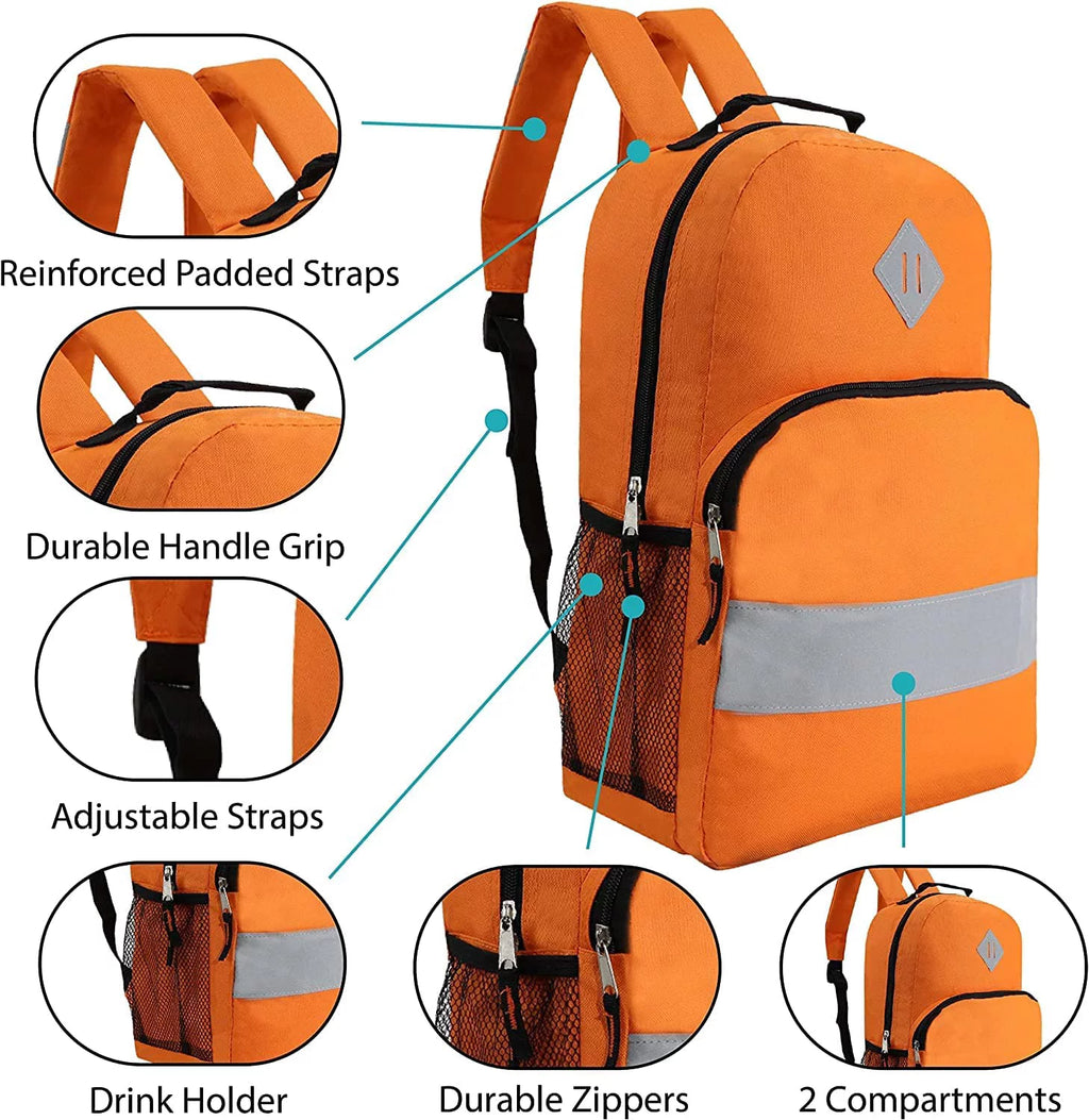24 Pack 17" Backpacks S621014
