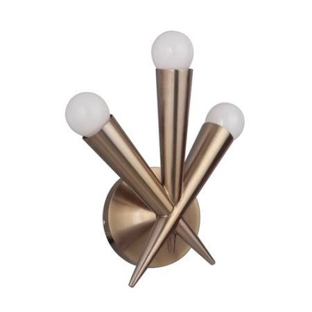 3-Light Armed Sconce V886