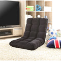 Black Microplush Recliner Chair R73324