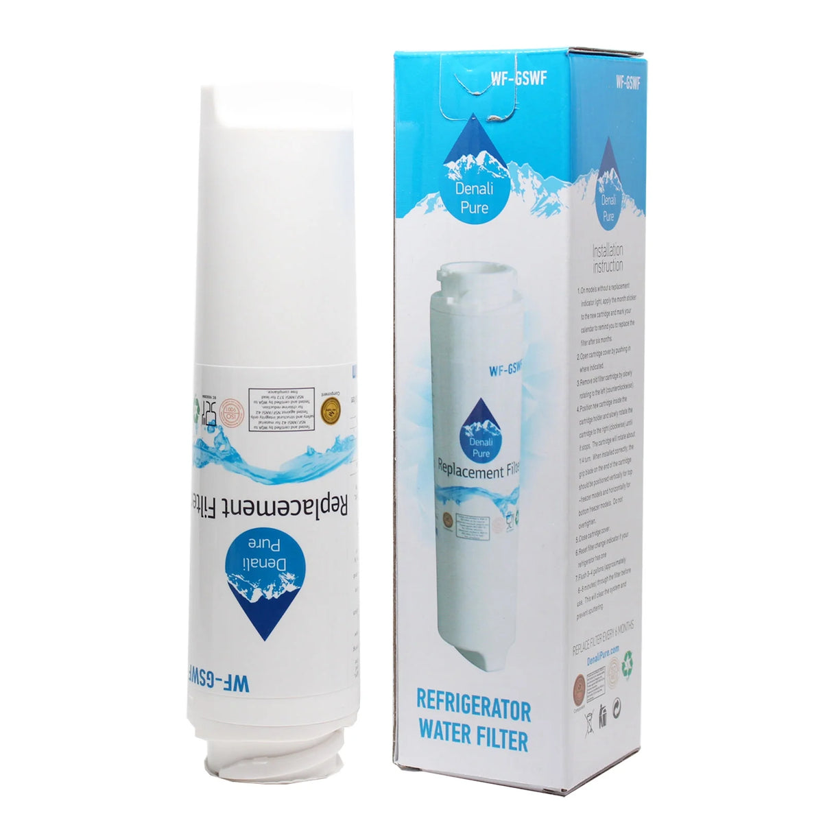 5-Pack Replacement Refrigerator Water Filter Cartridge C9950