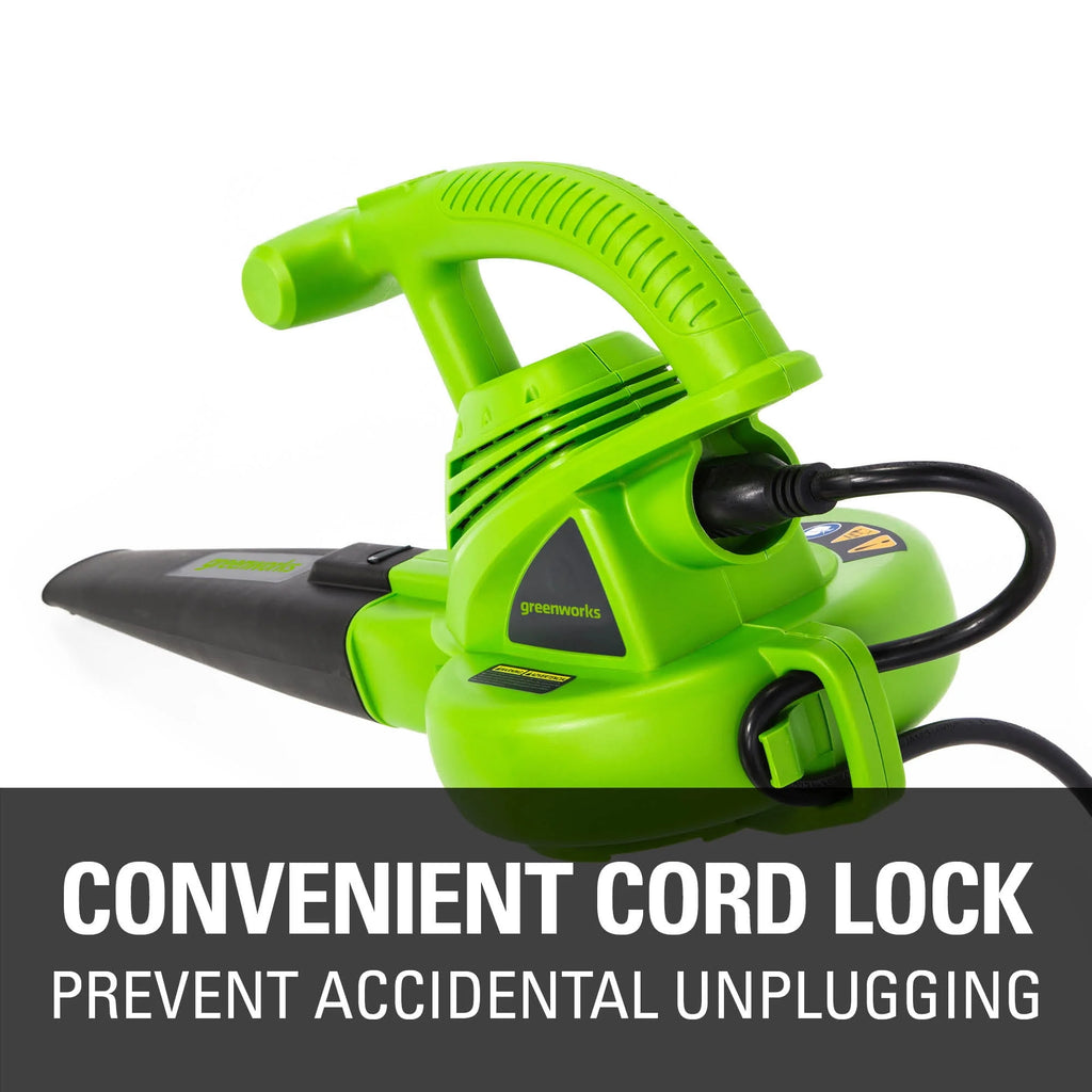 9 Amp Corded Electric Leaf Blower U2135