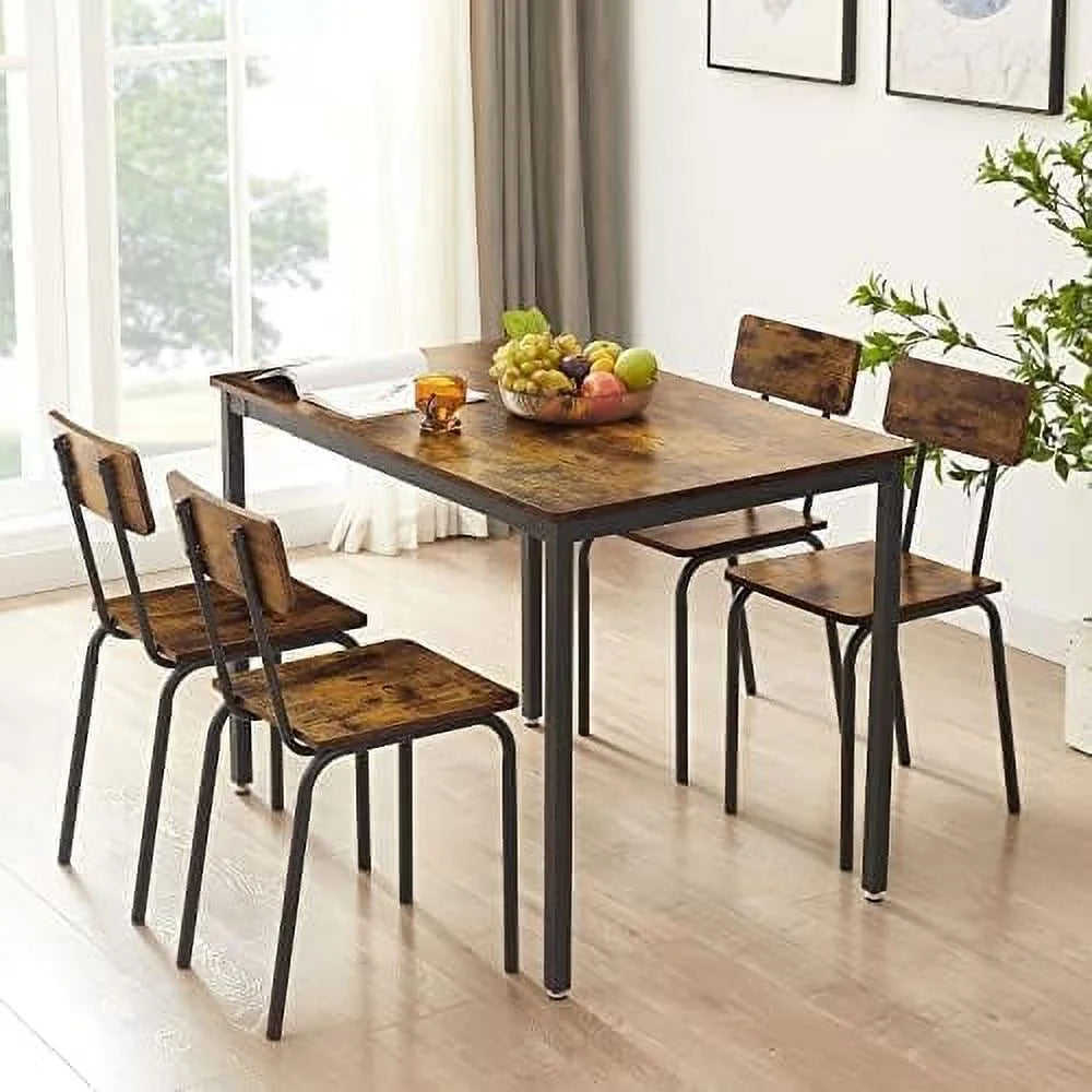 3 Pieces 2-Tier Round Pub Bistro Table and PU Upholstery Stools with Backrest F121