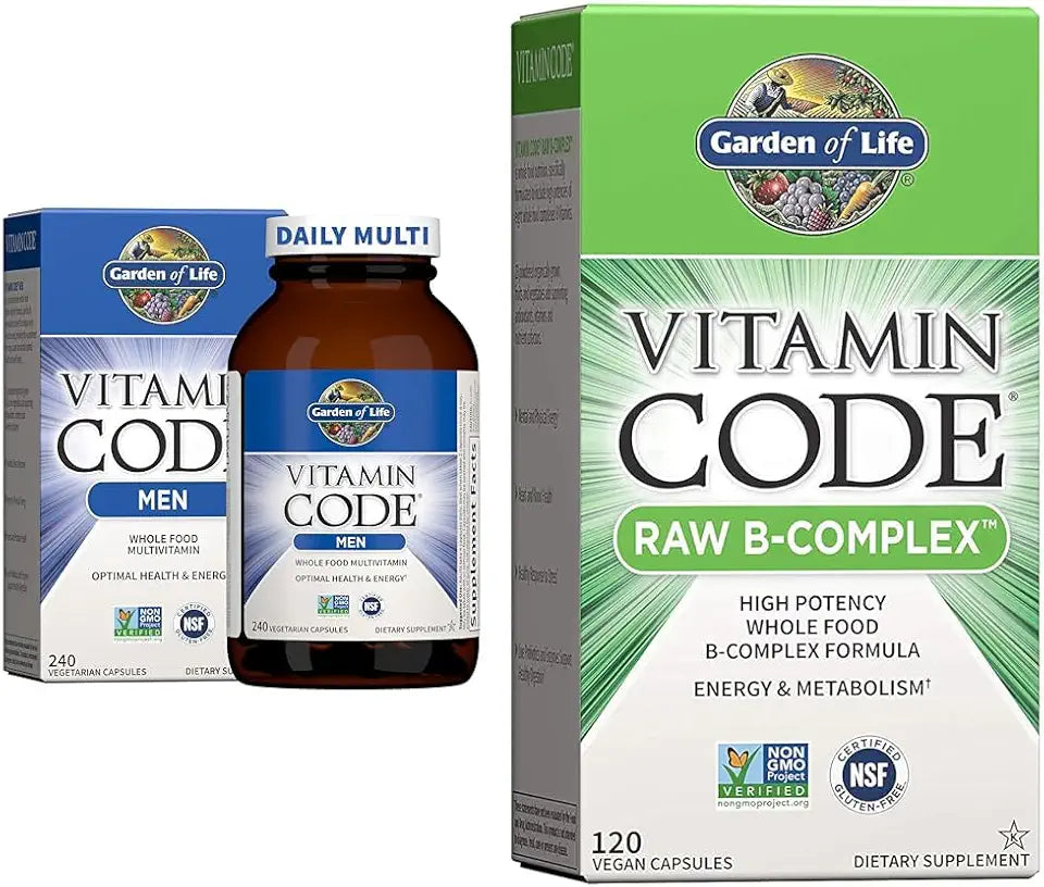 120 Vegan Capsules Multivitamin with Probiotics & Vitamin B Complex T91913