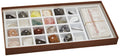 Set of 20 Rock Samples Mineral Identification Kit K256