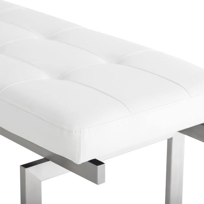 White Louve Bench C2633