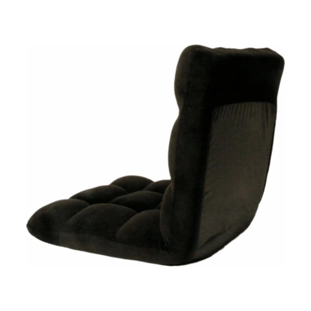 Black Microplush Recliner Chair R73324