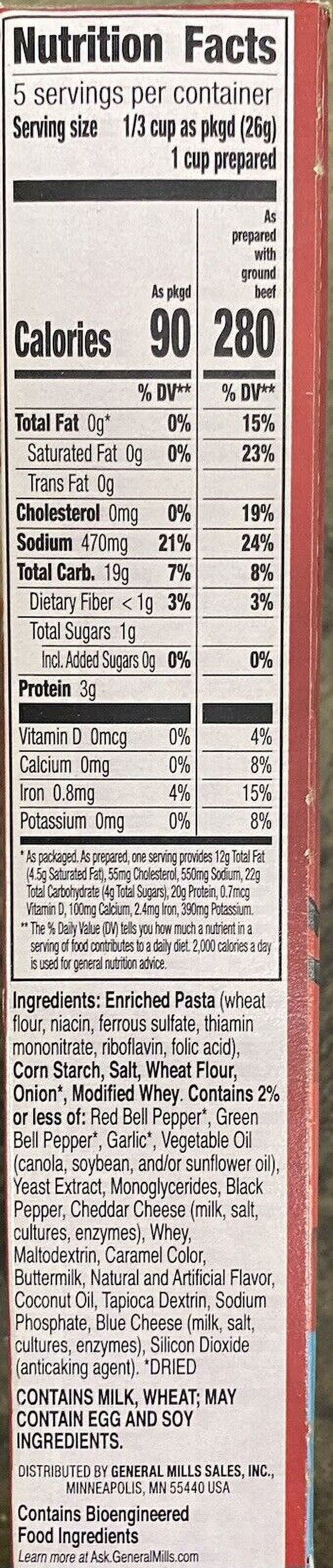 Hamburger Helper Philly Cheesesteak Mix 4.8 oz 2 Pack T6375