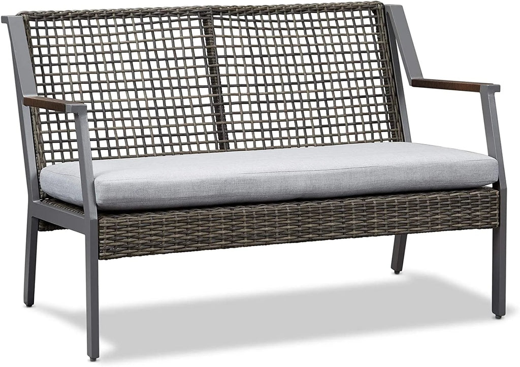 Gray Love Seat Y823