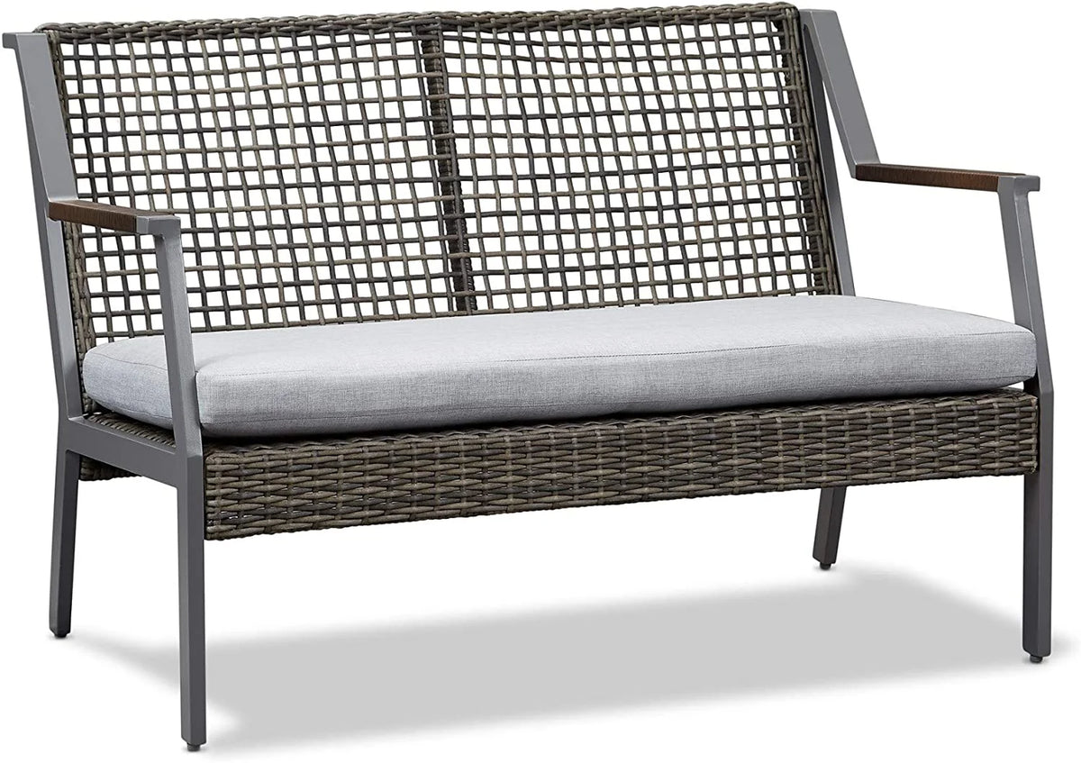 Gray Love Seat Y823