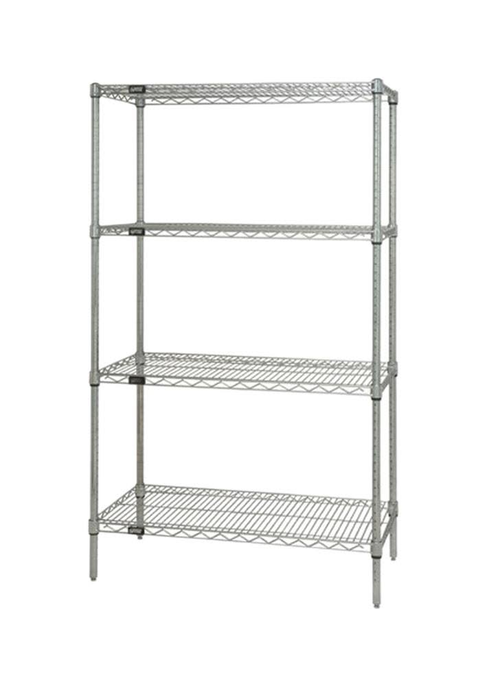 Chrome 4-Shelf Starter Unit V1534