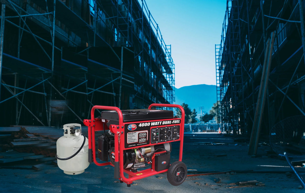 4000 Watt Dual Fuel Portable Generator S225973