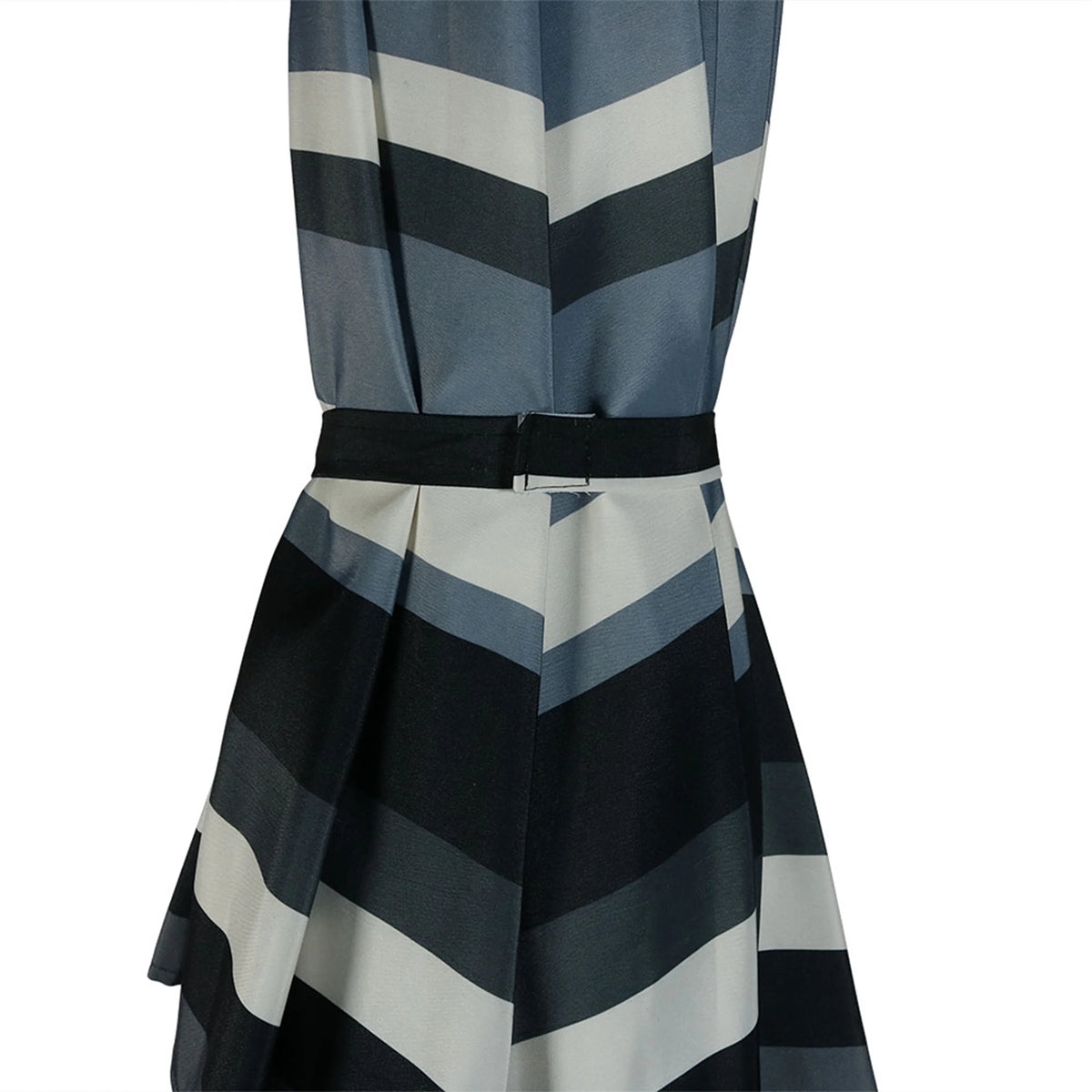 Striped 9' Patio Umbrella with Push Button Tilt & Crank A769
