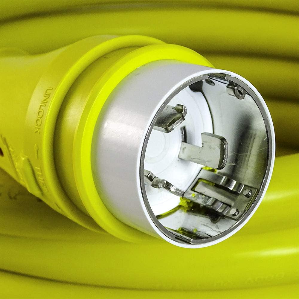 25FT 50 Amp Shore Power Cord Extension Cable N5619