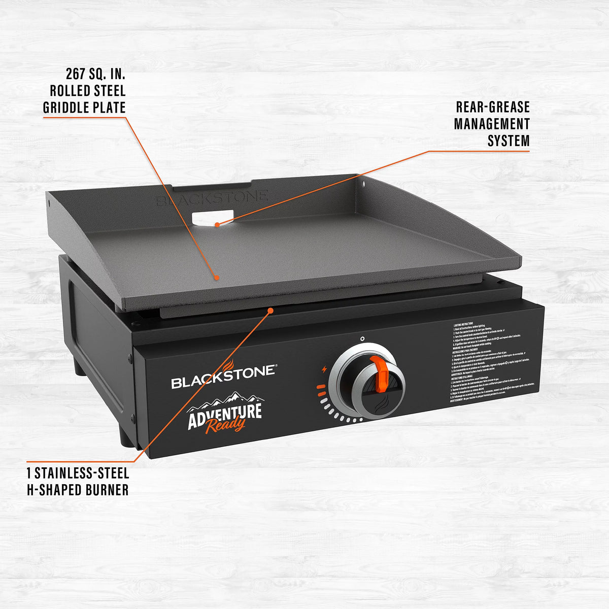 17 Tabletop Propane Griddle Y512968
