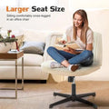 Pink Armless Criss Cross Swivel Office Chair Z233380
