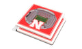 Set of 4 3D Stadium Coasters K8617