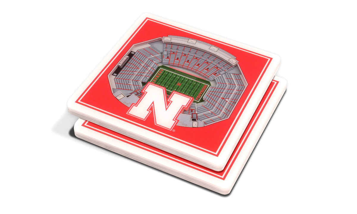Set of 4 3D Stadium Coasters K8617