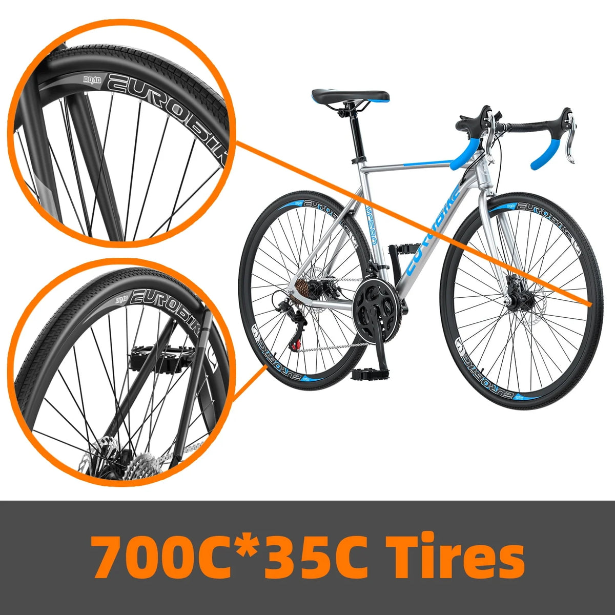 54cm Frame 700C*35C Wheels Bicycle P440752
