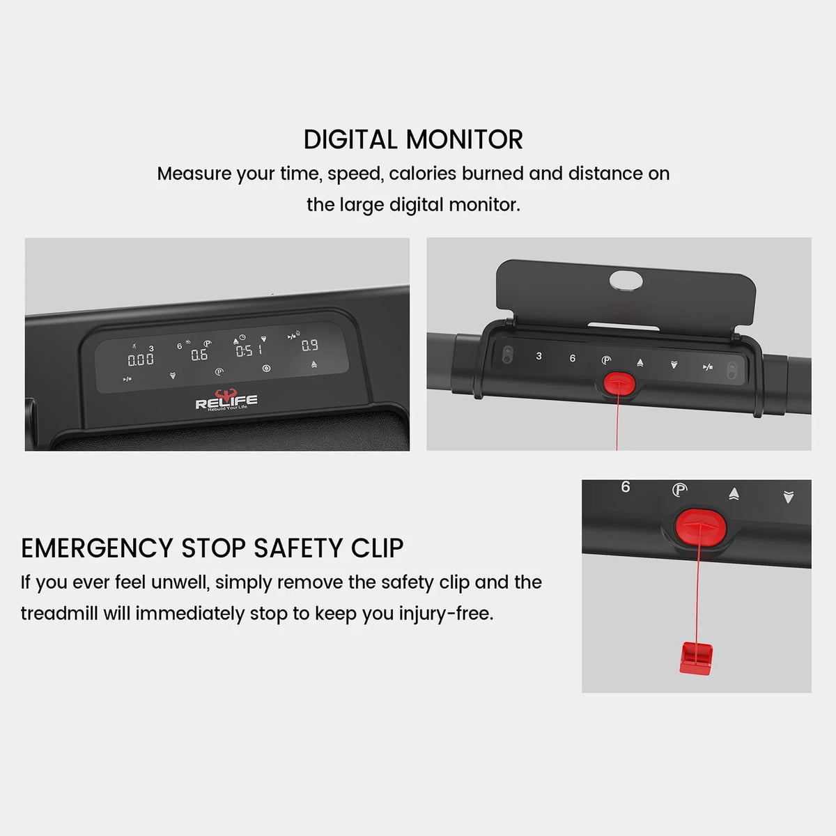 2 in 1 Foldable Treadmill 2.5HP O36836