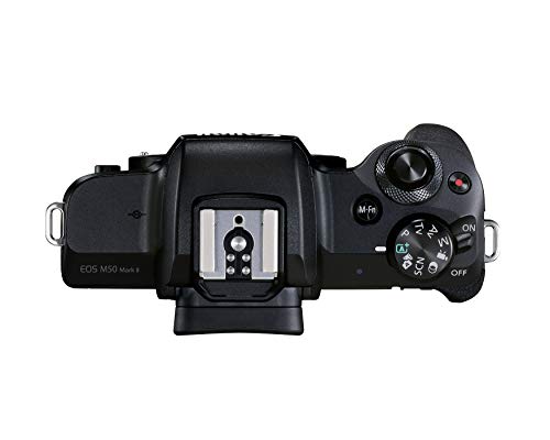 Canon EOS M50 Mark II EF-M 15-45mm STM Kit Black Q377
